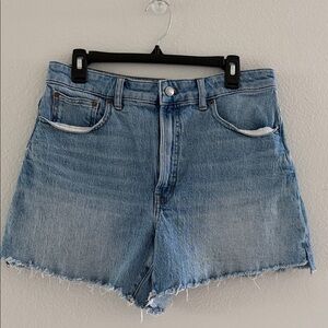 Madewell Light Blue Denim Cutoff Shorts
